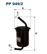 FILTRON - PP9492 - Фильтр топливный PP949/2