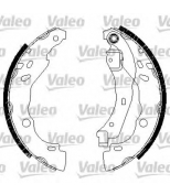 VALEO - 554758 - Комплект тормозов (барабанная система)