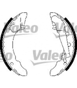 VALEO - 554853 - Комплект тормозов, барабанный тормозной механизм