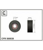 CAFFARO 500039 Ролик п/клин. ремня HO CR-V II 2.0L 02-06