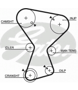 GATES - 5072 - Ремень зубчатый 5072 157 x 1 1/4 (8595-15072)