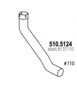 ASSO - 5105124 - Колено глушителя