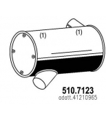 ASSO - 5107123 - Глушитель основной