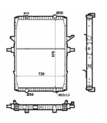 NRF - 519709 - Основной радиатор (двигателя)