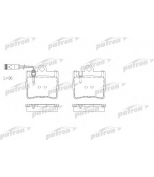 PATRON - PBP1427 - Колодки тормозные дисковые задн MERCEDES-BENZ: S-CLASS 98-05, S-CLASS купе 99-06