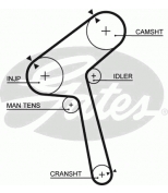GATES - 5280XS - Ремень ГРМ