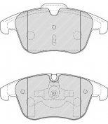 FERODO - FDB4160 - Колодки дисковые: C5 (RD_) C5 Break (TD_)