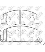 NIBK - PN1218 - Торм. колодки NiBK PN1218 Toyota Liteace F