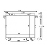 NRF - 53919 - Основной радиатор (двигателя)
