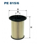FILTRON - PE8156 - Фильтр топливный PE 815/6