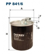 FILTRON - PP8416 - Фильтр топливный PP841/6
