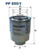 FILTRON PP8551 Фильтр топливный PP855/1