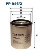 FILTRON PP9462 Фильтр топливный VOYAGER/CHEROKEE 2.5TD 92-01