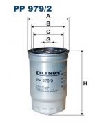 FILTRON PP9792 Фильтр топливный PP 979/2