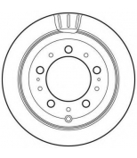 JURID - 562744JC - Диски тормозные  комплект