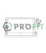 PROFIT - PR1305C1 - Радиатор кондиционера HYUNDAI TUCSON 04-, KIA SPORTAGE 05-