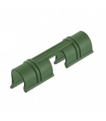 PALISAD 64429 Универсальные зажимы для крепления к каркасу парника D 12 мм, 20 шт в упаковке, зеленые. PALISAD