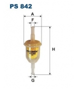 FILTRON - PS842 - Фильтр топливный PS842