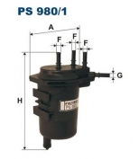 FILTRON - PS9801 - Фильтр топливный Renault Megane/Scenic/Gr.Scenic 1