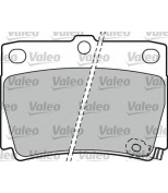 VALEO - 598778 - Комплект тормозных колодок