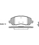 WOKING - P904320 - КОЛОДКИ CHR SEBRING 2.0 16V/2.0CRDI 07- ПЕР