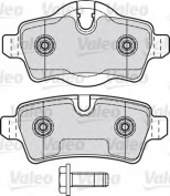 VALEO - 601041 - Комплект тормозных колодок