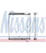 NISSENS - 626530 - Радиатор охлаждения двигателя MERCEDES-BENZ