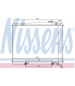 NISSENS 62916 Радиатор двигателя: Pathfinder/97-04/3.3