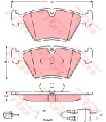 TRW - GDB1098 - Колодки тормозные дисковые GDB1098