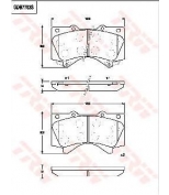 TRW - GDB7763 - колодки тормозные