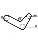 CONTITECH - 6PK1180D1 - Поликлиновой ременный комплект