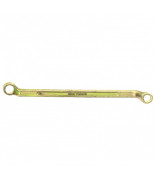 СИБРТЕХ 14616 Ключ накидной, 10 х 11 мм, желтый цинк. СИБРТЕХ