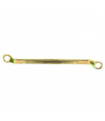 СИБРТЕХ 14618 Ключ накидной, 10 х 13 мм, желтый цинк. СИБРТЕХ