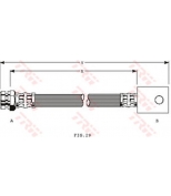 TRW - PHA325 - Тормозной шланг