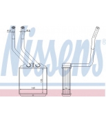 NISSENS - 71776 - 71776 Радиатор отопителя