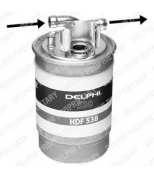 DELPHI - HDF538 - Фильтр топливный (дизель)