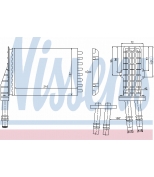 NISSENS - 73258 - Nissens радиатор отопителя салона