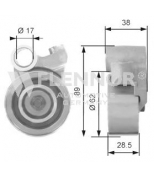 FLENNOR - FS60693 - Ролик натяжной ремня ГРМ