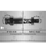 MALO - 80101 - Шланг торомозной 4621179941