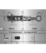 MALO - 80874 - Шланг тормозной