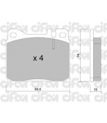 CIFAM - 8220110 - Колодки