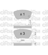 CIFAM - 8223212 - Комплект тормозных колодок, дисковый тормоз