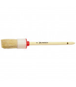 MATRIX 82082 Кисть круглая, №12, 45 мм, натуральная щетина, деревянная ручка. MATRIX