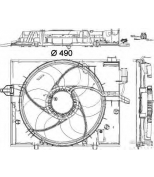 HELLA - 8EW351040431 - Вентилятор радиатора