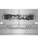 MALO - 8561 - Шланг тормозной задний PSA Berlingo, Partner