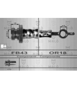 MALO - 8617 - Шланг тормозной передний OPEL переднийERA