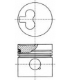 NURAL - 8799010510 - Поршень в компл.  audi/seat/vw aaz,abl