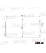 MILES ACCB013 Радиатор кондиционера (паяный) HYUNDAI IX35 10-/KIA SPORTAGE 2.0 10-) ACCB013