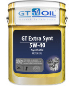 GT OIL 8809059407424 Масло моторное 5W40 GT Extra Synt 20л синтетика