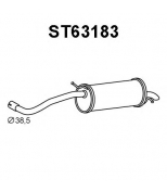 VENEPORTE - ST63183 - Глушитель выхлопных газов конечный